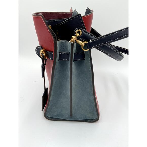 Tory Burch Lee Radziwill Double Bag in Red Apple - Picture 10 of 16